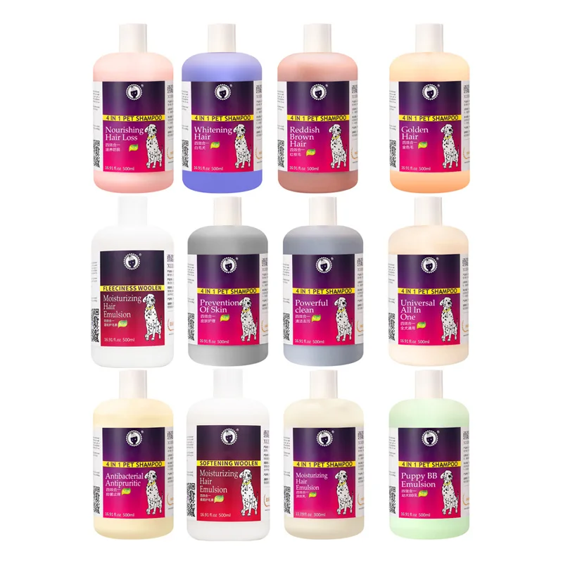 Pet Hypoallergenic Odor Control Grooming Anti Itch Natural Deodorizer Cleaning Shampoo for Dogs and Cats