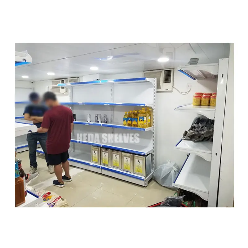 Grocery Store Display Rack Wall Gondola Shelf Convenience Store Display Shelf Wholesale Factory