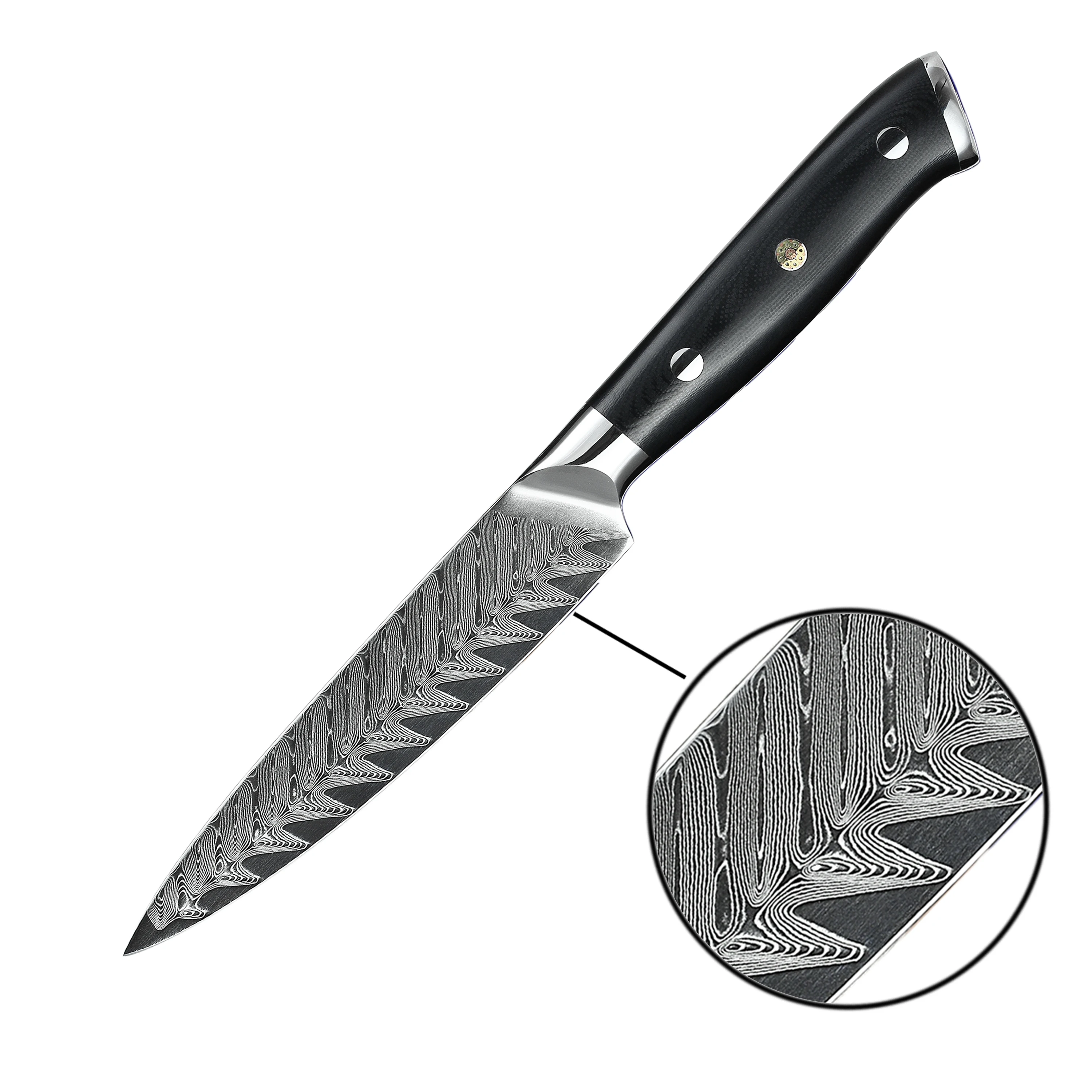 Professional Damas AUS10 Vegetables Meat Utility Knives