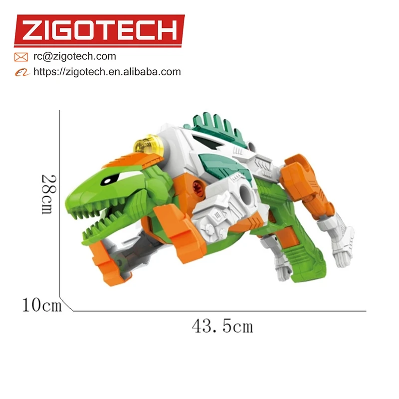Hot sale product Amazon, Assembly DIY, transformer, dinosaur, toy gun, trunk, toys with a drill, toy