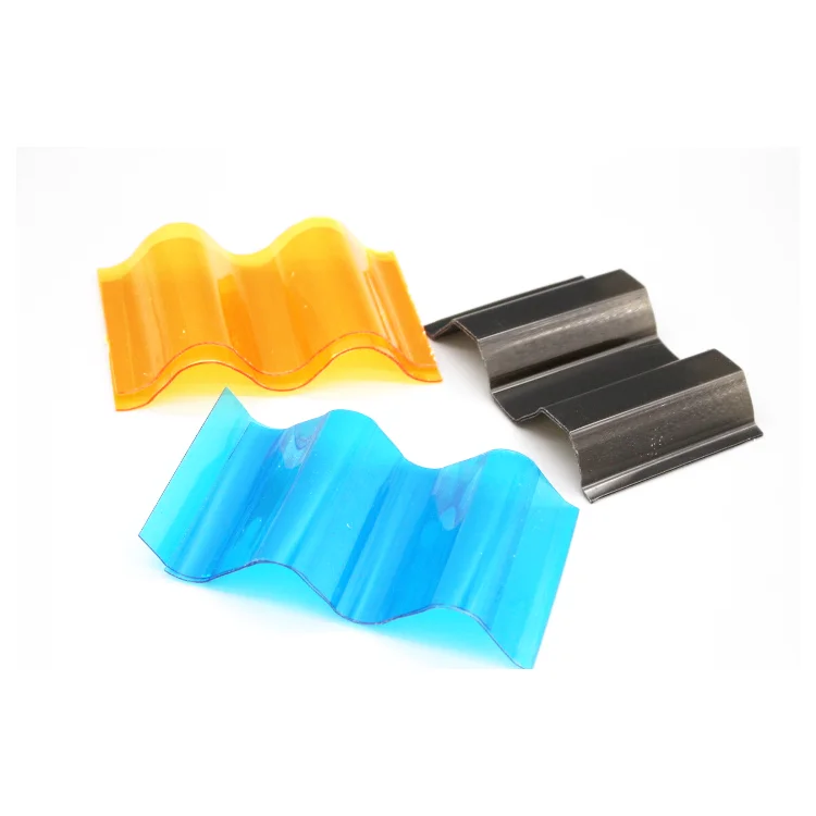 Customized Size Building Material Transparent Daylight Corrugated Polycarbonate Roof Sheet