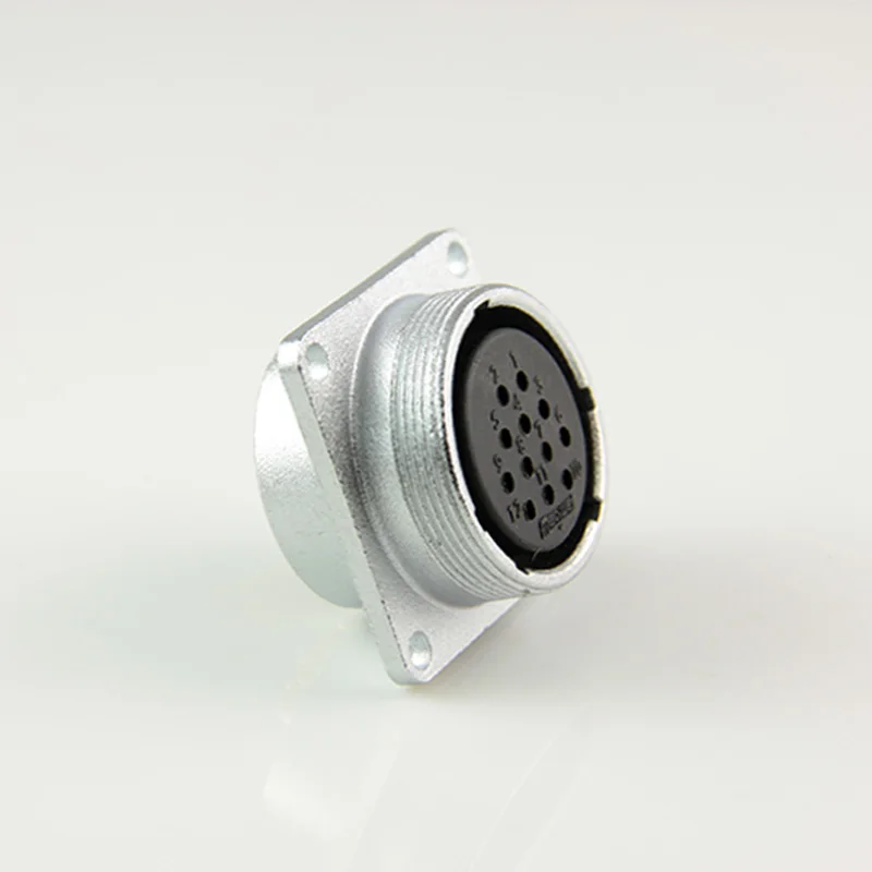 S-conectando P24F  plastic connector right angled male 8pin waterproof circular connector