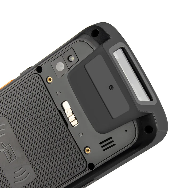 Новый 5 дюймов M598 IP65 прочный 4G LTE смартфон с зарядная станция NFC 1D/2D КПК на базе Android Штрих-код лазерный сканер