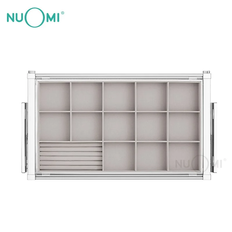Nuomi High Quality Wardrobe Sliding Storage Jewelry Drawer For Closet With Soft Close