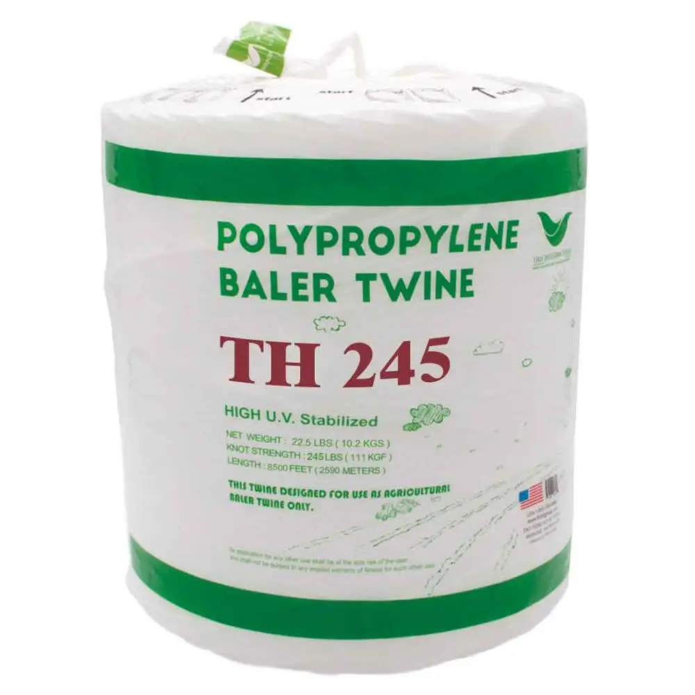 baler twine for high density balers where ultimate performance is required