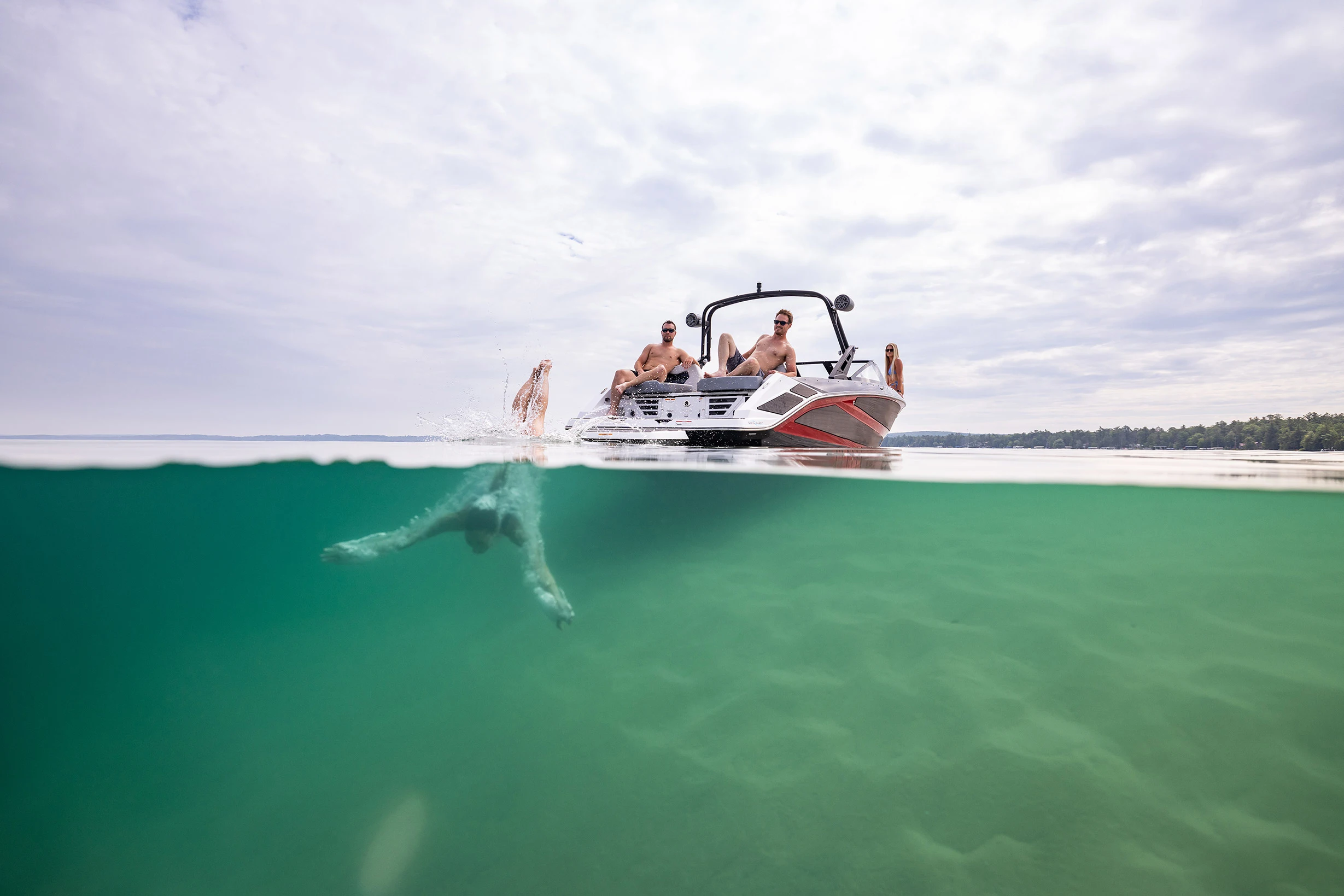 2024 Kinocean Power Jet Boat RC Waterfall Yacht with Center Console Design Speedboat Luxury Water Sports for Sale Aluminum CE