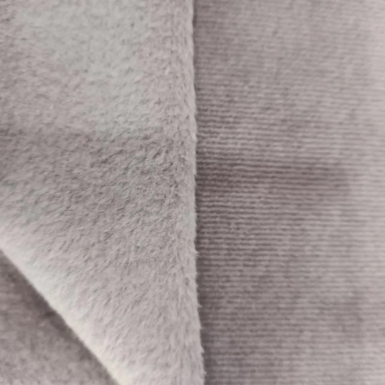 Oushida cationic fabric with 95%polyester 5%spandex for warm jeans loose pants overcoat trench coat woolen sweater and dress