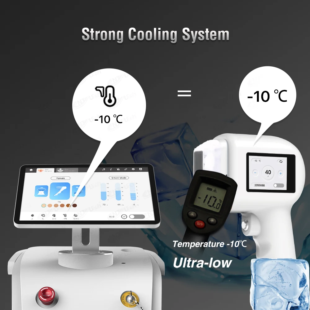 High class permanent professional laser diode 808nm hair removal machine