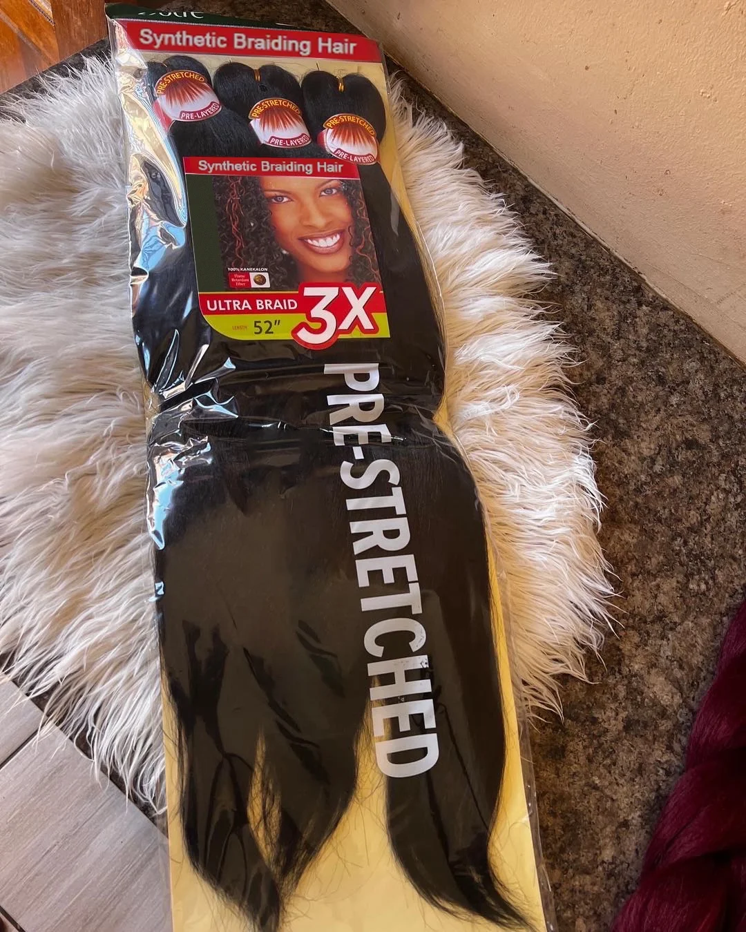 Fujia wholesale 3 pack pre stretched  braiding bundles hair wholesale hot water braids in bundles buy bulk