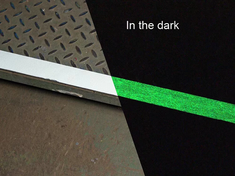 Bathroom Anti-slip Luminous Tape Antislip Luminous luminescent Grip Glow In The Dark Rubber Tape Anti Slip Tape sticker