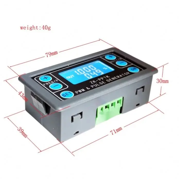 ZK-PP1K двойной режим LCD PWM генератор сигналов 1-канальный 1Hz-150KHz шим частота импульсов рабочий цикл регулируемый квадратный волновой генератор
