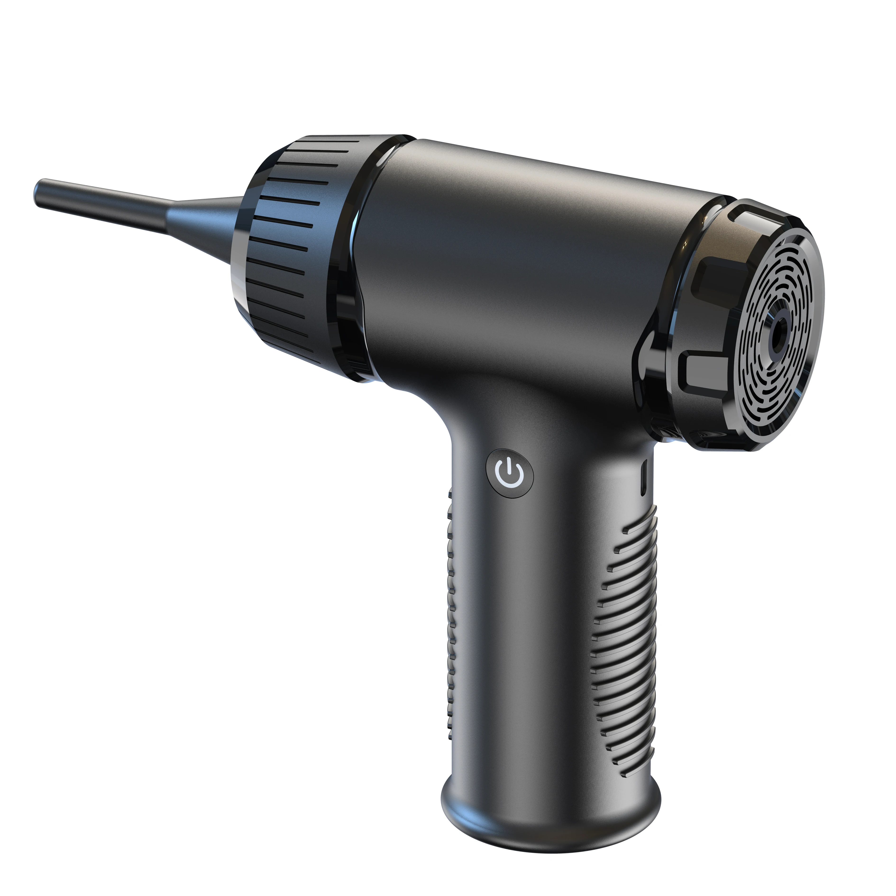 D16 Electric Air Duster Portable Air Blower with LED Light, Rechargeable Cordless Air Duster for Computer Keyboard Fast Charge