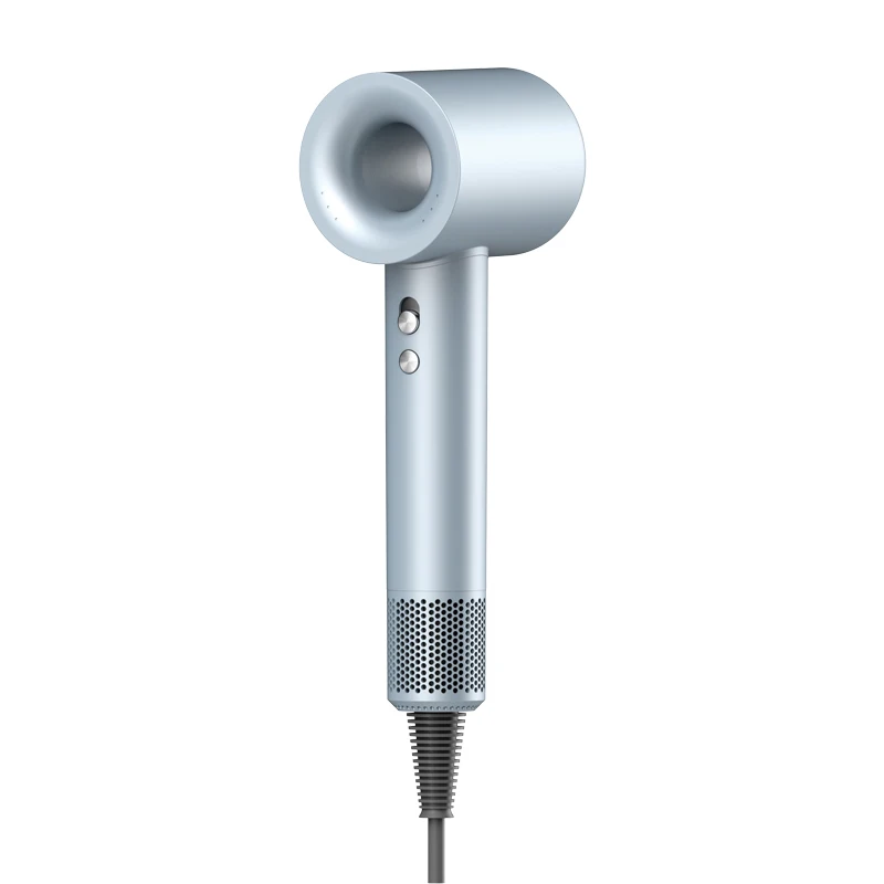 ODM Wall Mounted  Bldc Hairdryer Machine 110000 RPM Brushless Leafless Tuobo Negative Ion High Speed Blower Hair Dryer For Sale