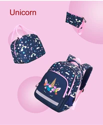 Hot Sale Amazon Backpack bag Kids School 3 in 1 set Boy School bag