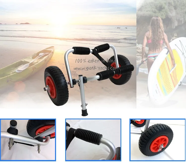 Yonk aluminum folding kayak cart kayak trolley kayak carrier Y02013B stocked