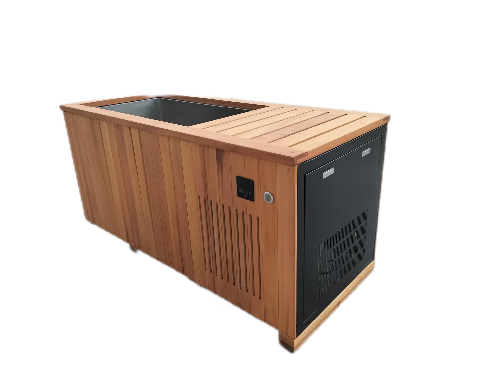 ice bath chiller 304 Stainless Steel Ice Bath Cold Plunge Water Bath With Cooler For 1 to 2 Persons