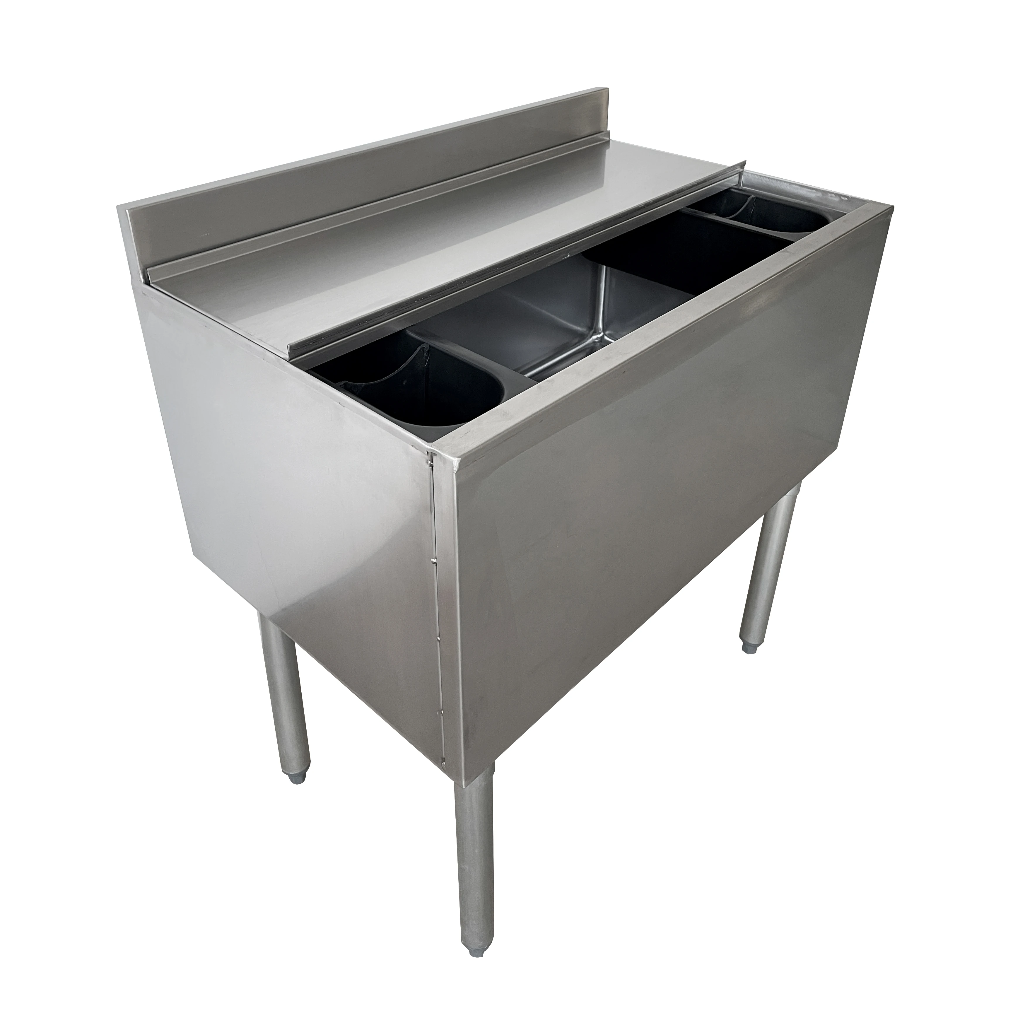 Jincheng NSF Stainless steel Commercial Restaurant Hotel Bar Kitchen Ice Bin