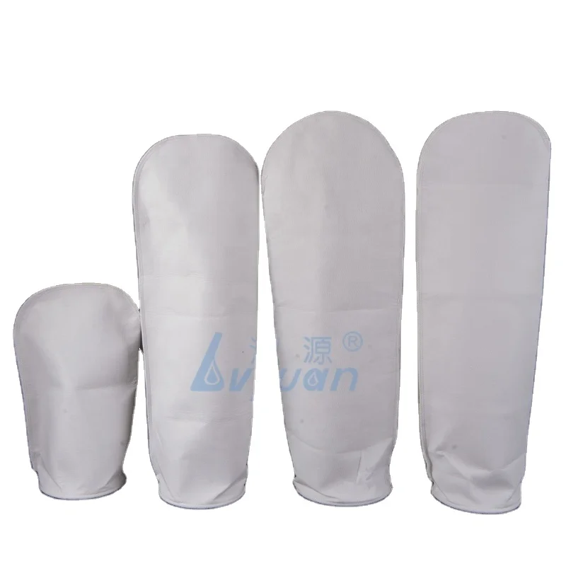 Guangzhou Factory price PET 5 micron Nonwoven polyester water oil repellent filter bag