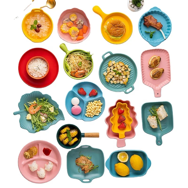 
Custom Colorful Macaron Glaze ceramic dinnerware sets bowl/plate/dish/spoon/fork dinner set porcelain cute Baking ovenware set 