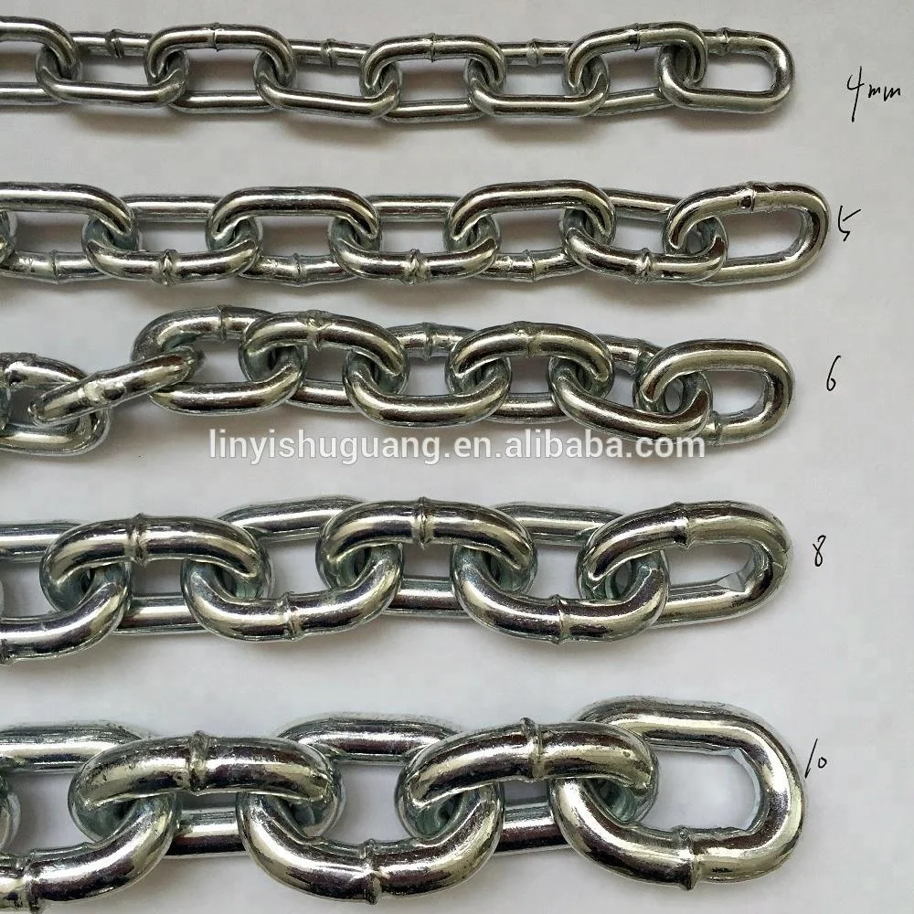 DIN766 5mm Stainless Steel Link Welded Chain