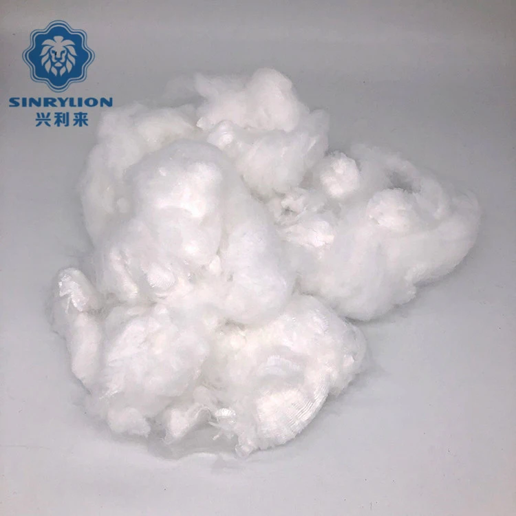 
Low melt polyester staple fiber white staple fiber water repellent for nonwoven fabric 