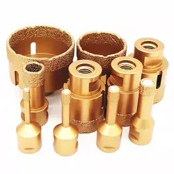 Diamond Drilling Core Bits Thread Porcelain Tile Stoneware Crowns Drill Crowns Marble Stone Masonry Hole Saw