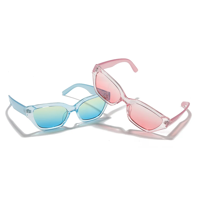 HW 6713 New Fashion Sexy Ladies Vintage Brand Design Small Women UV400 Cat Eye Sun Glasses Sunglasses For women