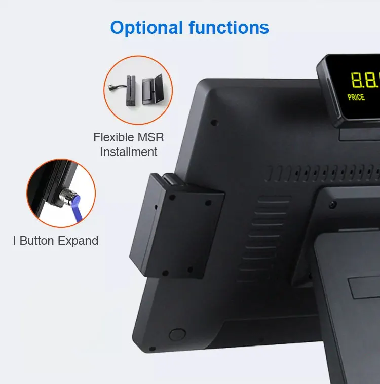 Система Pos 15 дюймов Android 11 кассовый аппарат