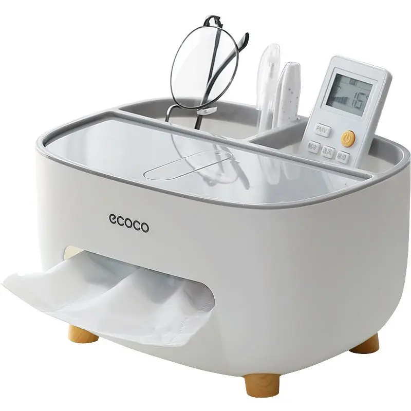 Remote control pumping box home living room dining room coffee table multifunctional storage tissue box