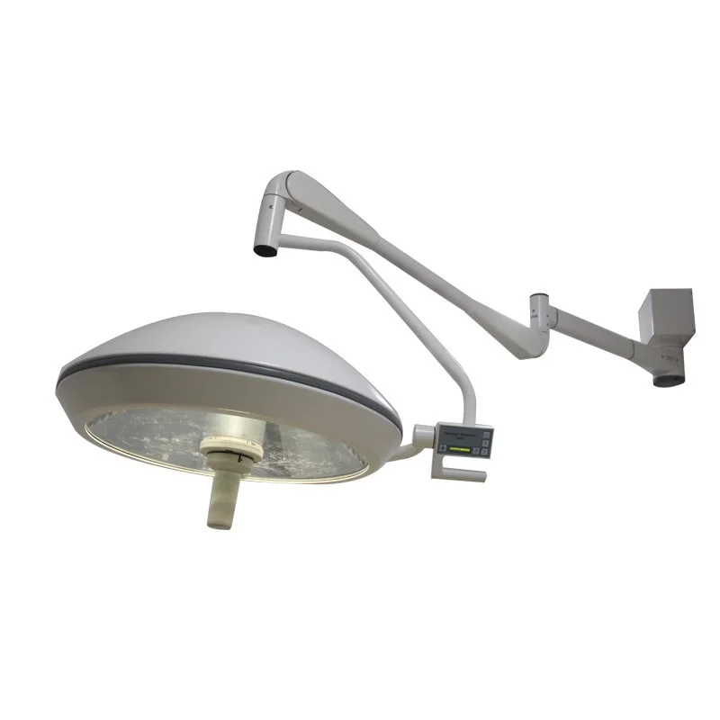  Veterinary mounted ceiling double head halogen surgical light ot led