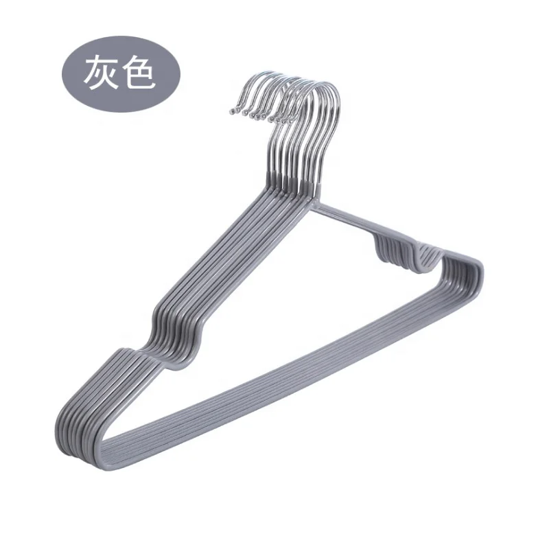 Wholesale stainless steel hanger hook drying rack for adults and children multifunctional Coat hanger