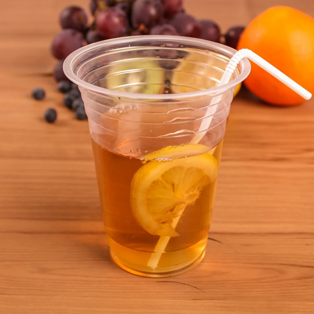 Free sample china disposable cups 360ml 12oz custom logo plastic cups for Wedding/Picnic/Home/Party