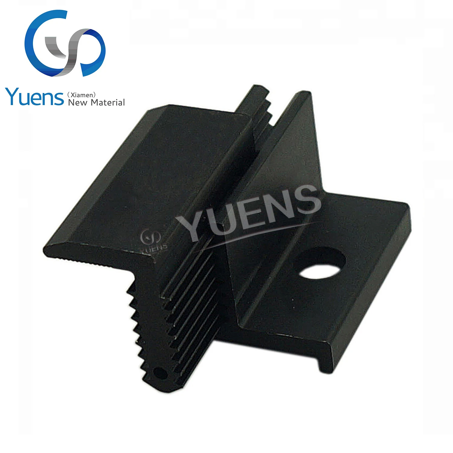 Yuens Black Color Solar Panel Fixing Adjust Solar End Clamp Saw Stand Mounting Bracket