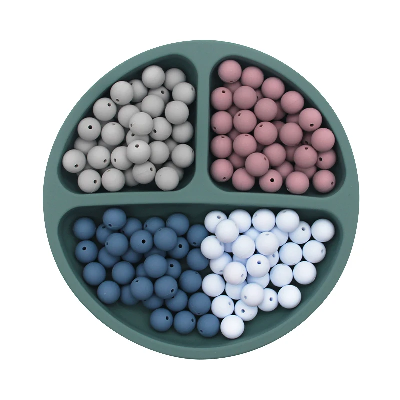 Оптовая продажа с фабрики, силиконовые бусины «сделай сам», детское колье-прорезыватель, цепочка, аксессуары