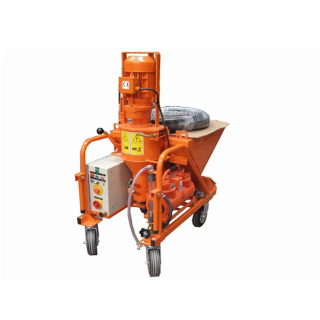 Continuous mixer/pump for projection plasters