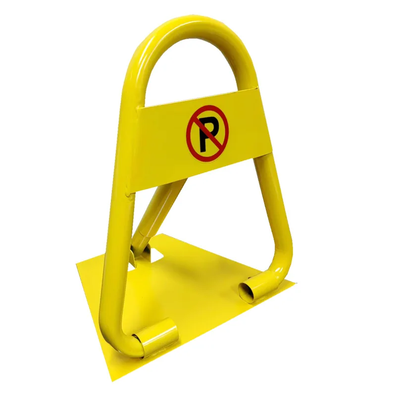 Manual Parking lock barrier, 460mm high parking bollard