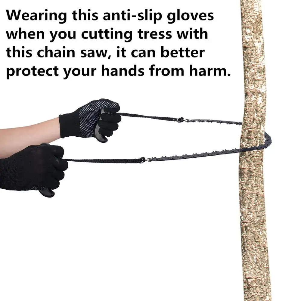 Lumbering Chain Saw Outdoor Hand-pulled Wire Saw Portable Pocket Amazon Hot Selling Hand Saw Camping Hunting Knives