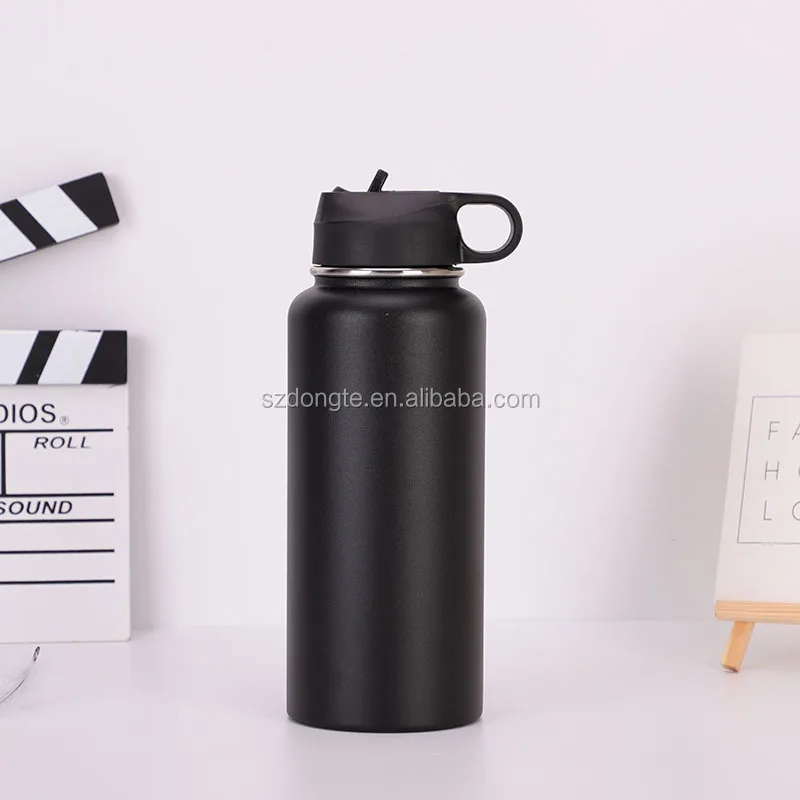 Amazon новый дизайн Вакуумная бутылка для воды Изолированная дорожная кружка из нержавеющей стали Большая фляжка Спортивная с