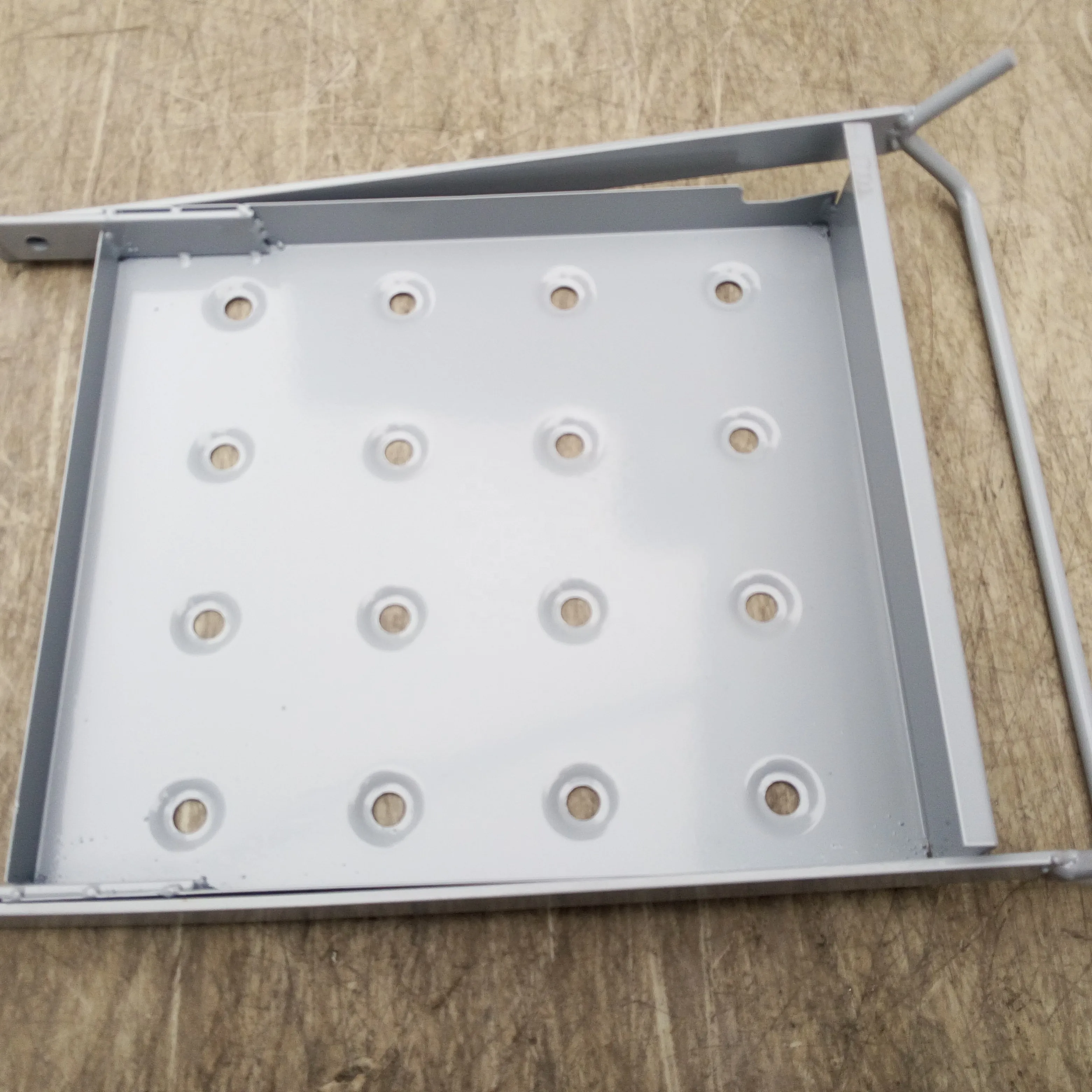 China Manufacturer Portable Attic Multipurpose Extension Ladder Shelf For Sale