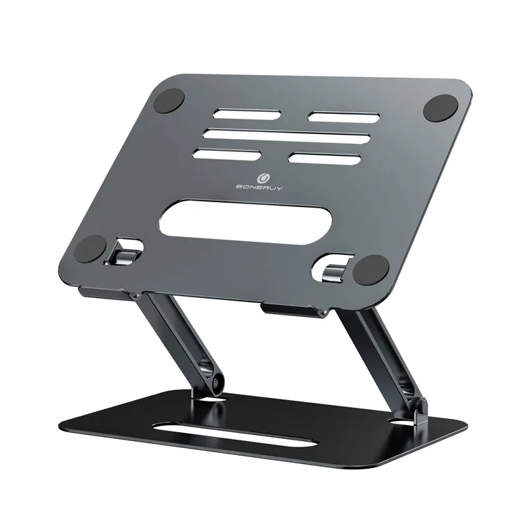 Boneruy Height Angle Adjustable Portable Laptop Stand Folding Suit For 17.3inch Notebook