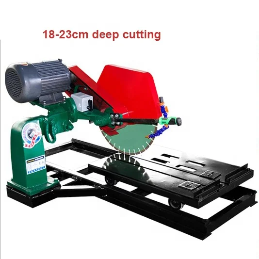 Factory for sales18- 23cm cutting deep Manual stone bridge saw chain saw quarry stone cutter