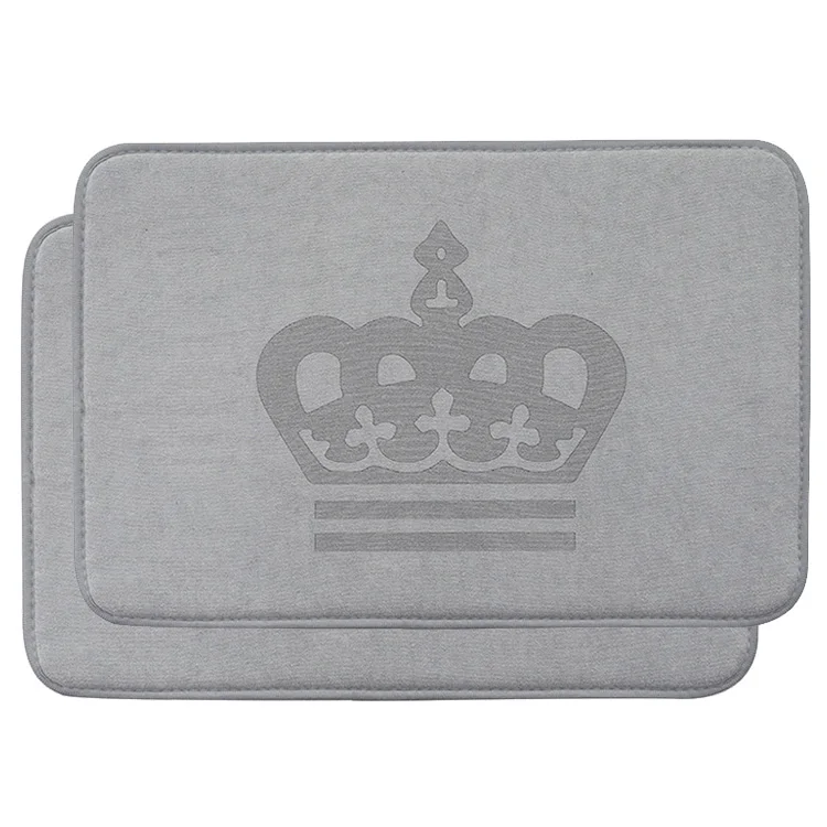 CHAKME Anti-Slip Memory Foam Bath Floor Carpet Rug Modern Square Low Price High Quality Home Prayer Camping-for Adults Bag