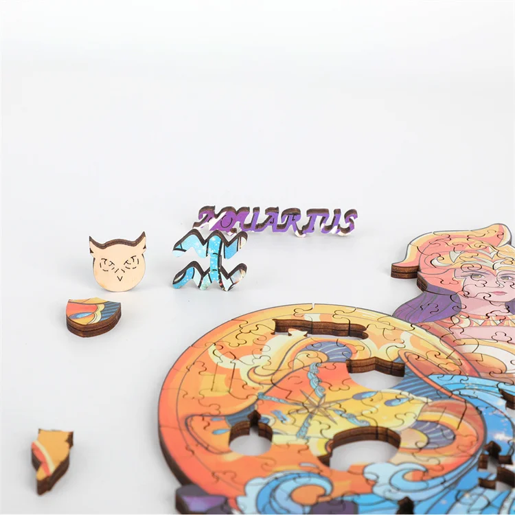 Jigsaw Puzzles Manufacturers Personalized 3D Wooden Puzzles For Adults