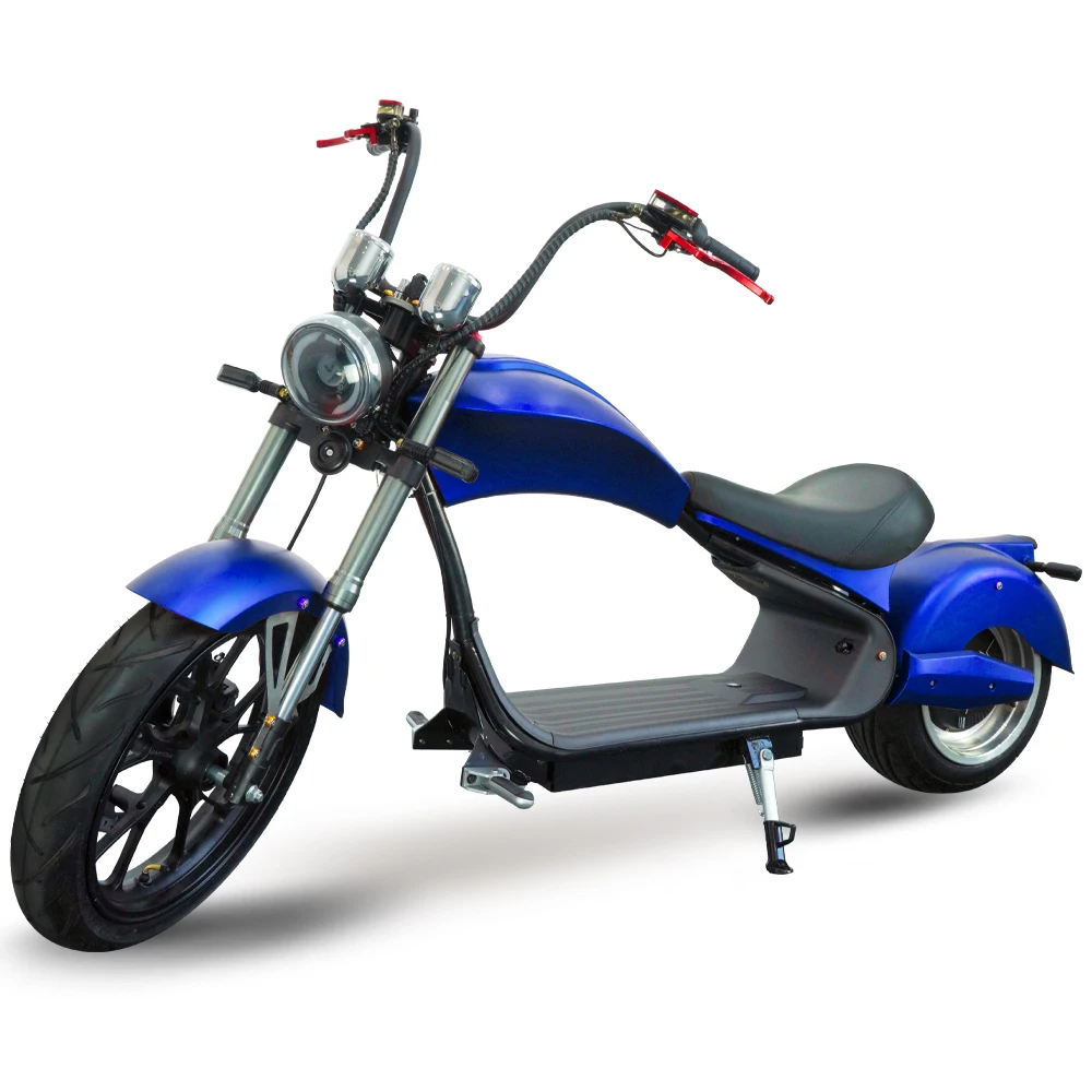 Factory Outlet Fat Tire Electric Motorcycle for Adults Citycoco Chopper Electric Scooter Dual Speedmeters