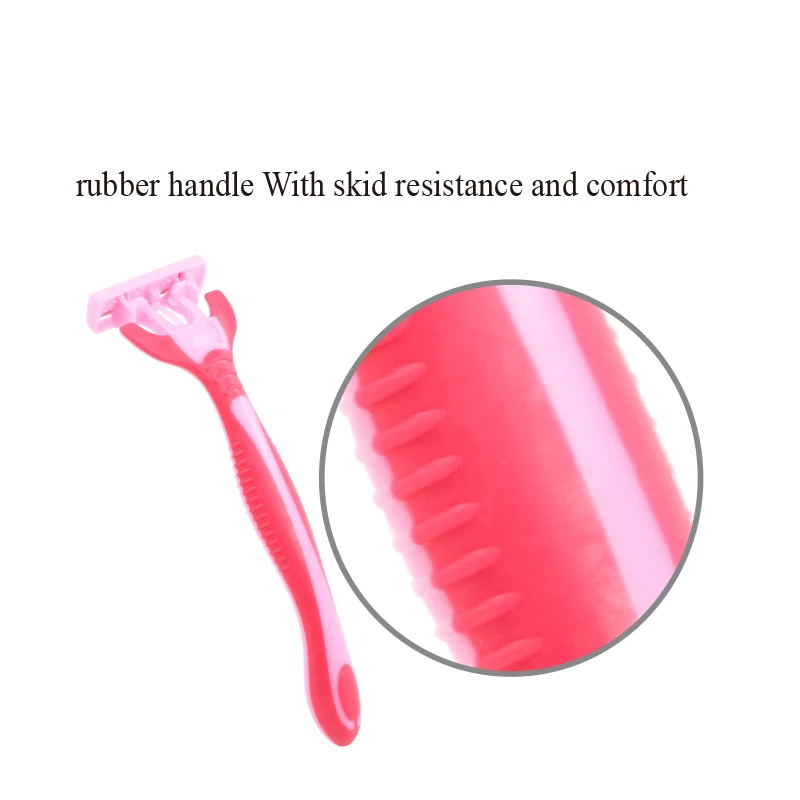 men Razor Greatmax Plastic Handle Safety Women Disposable Triple Blade Shaving Razor Maquinilla De Afeitar Desechable 3