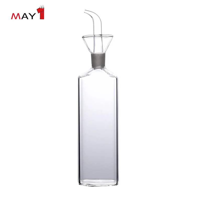 
Heat Resistant Borosilicate Olive Oil And Vinegar Sauce Dispenser 
