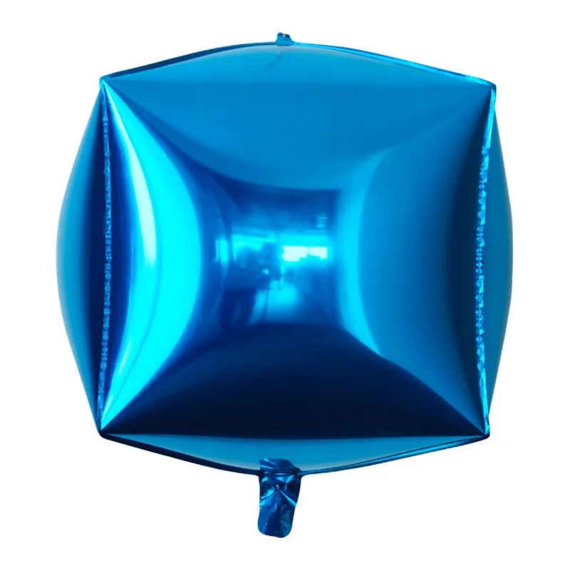 Wholesale 22inch square aluminum Christmas box Birthday party decoration foil balloons