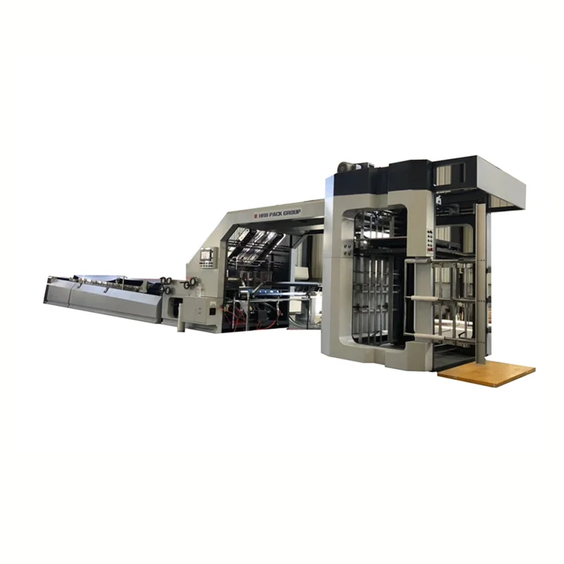 Large size Automatic high speed flute laminating machine/corrugated cardboard flute laminator/sheet mounting machine