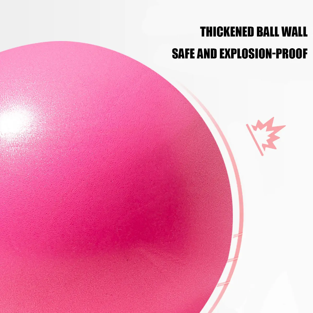 Custom Logo 150g 25cm Mini Stability Fitness Training Gym Anti Burst Non Slip Small Yoga Pilates Balls