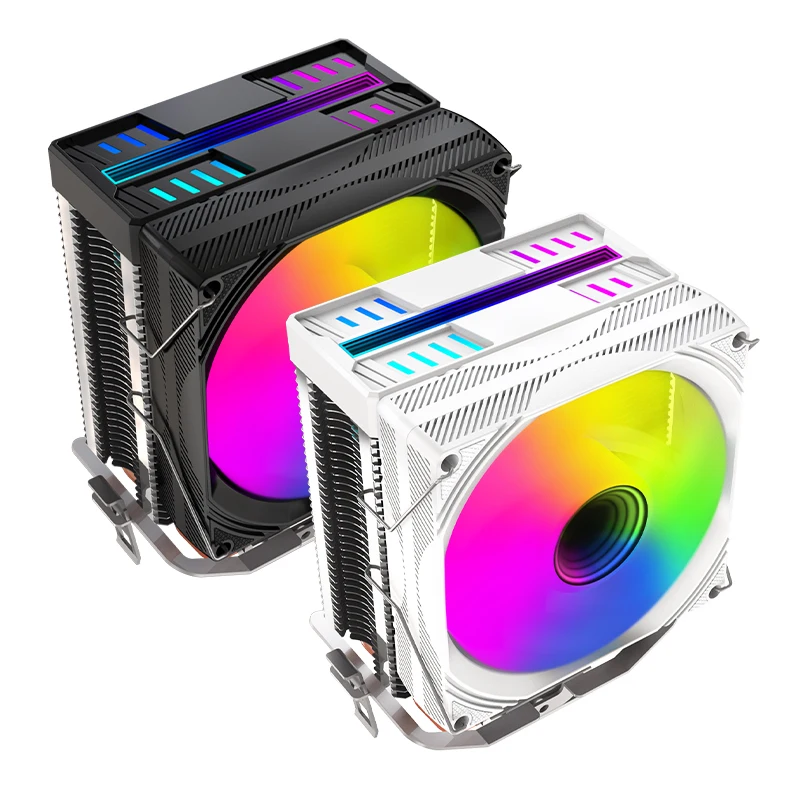 Factory Custom Copper Heatsink CPU Fan Cooler LED Light Function 12V DC Rated Voltage AMD Intel CPU Gaming Motherboard Cooling